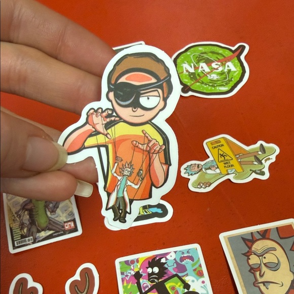 Rick and Morty Sticker Set - Picture 5 of 6